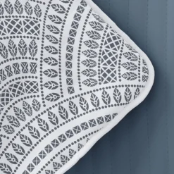 Kirkland's Home Quilts-Blue Scalloped Reversible 2-Pc. Twin Quilt Set