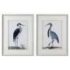 Kirkland's Home Framed Art-Blue Shore Birds Framed Art Prints, Set Of 2
