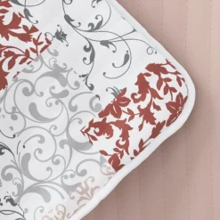 Kirkland's Home Quilts-Blush Patchwork Reversible 3-Pc. Queen Quilt Set