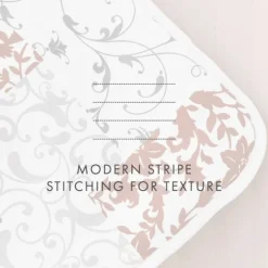 Kirkland's Home Quilts-Blush Patchwork Reversible 3-Pc. Queen Quilt Set