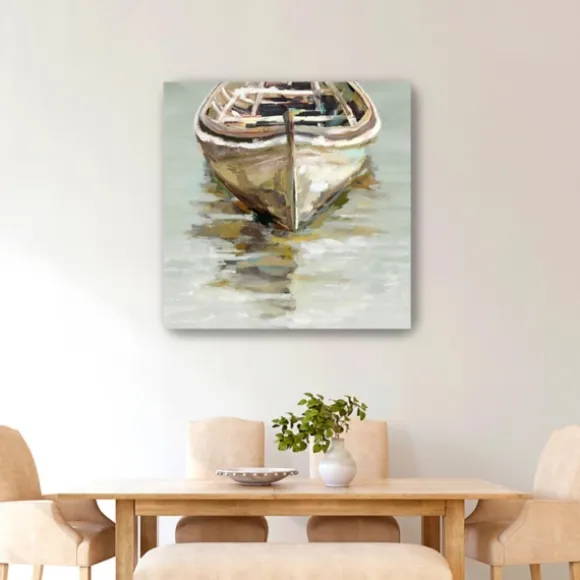 Kirkland's Home Canvas Art-Boats Giclee Canvas Art Print