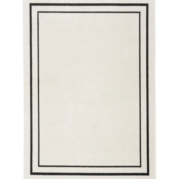 Kirkland's Home Outdoor Rugs-Bordered Indoor/Outdoor Area Rug, 5X7