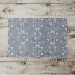 Kirkland's Home Kitchen & Floor Mats-Botanical Butterfly Floor Mat