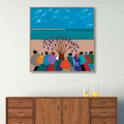 Kirkland's Home Framed Art-Bottle Tree Gullah Islands Framed Canvas Art Print