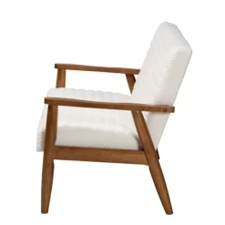 Kirkland's Home Sofas & Loveseats-Boucle & Wood Frame Loveseat