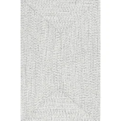 Kirkland's Home Outdoor Rugs-Braided Leah Indoor/Outdoor Area Rug, 3X5