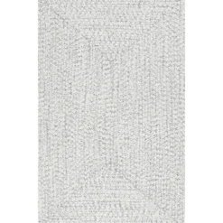 Kirkland's Home Outdoor Rugs-Braided Leah Indoor/Outdoor Area Rug, 5X8