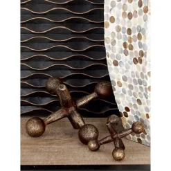 Kirkland's Home Statues & Figurines-Bronze Antique Jacks 3-Pc. Figurine Set