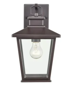 Kirkland's Home Outdoor Lighting-Bronze Classic Lantern Outdoor Sconce