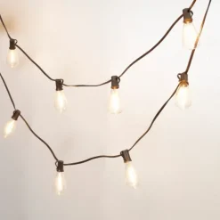 Kirkland's Home Outdoor Lighting-Bronze Shine Solar String Light