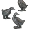 Kirkland's Home Statues & Figurines-Bronze Textured Duckling Statues, Set Of 3