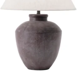 Kirkland's Home Table Lamps-Bronze Urn Resin Table Lamp