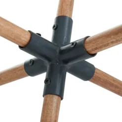 Kirkland's Home Statues & Figurines-Brown And Black Wood Abstract Sculptures, Set Of 2