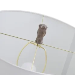 Kirkland's Home Table Lamps-Brown And Gold Gourd Table Lamp