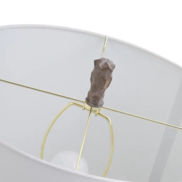 Kirkland's Home Table Lamps-Brown And Gold Gourd Table Lamp