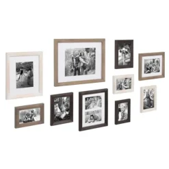 Kirkland's Home Gallery Wall Frames-Brown And Gray 10-Pc. Gallery Wall Frame Set