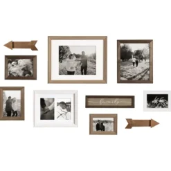 Kirkland's Home Gallery Wall Frames-Brown Arrow 10-Pc. Gallery Wall Picture Frame Set