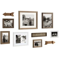 Kirkland's Home Gallery Wall Frames-Brown Arrow 10-Pc. Gallery Wall Picture Frame Set