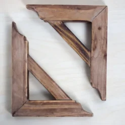 Kirkland's Home Shelves-Brown Corbel Shelf Brackets, Set Of 2