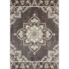 Kirkland's Home Outdoor Rugs-Brown Floral Medallion Outdoor Area Rug, 7X9