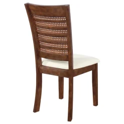 Kirkland's Home Dining Chairs-Brown Wilbur Cane Back Dining Chairs, Set Of 2