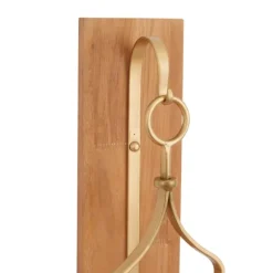 Kirkland's Home Sconces-Brushed Poplar Wood Sconce