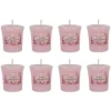 Kirkland's Home Candles-Bubbly Champagne Votive Candles, Set Of 8