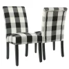 Kirkland's Home Dining Chairs-Buffalo Check Dining Chairs, Set Of 2