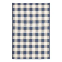 Kirkland's Home Outdoor Rugs-Buffalo Check Outdoor Area Rug, 6X9