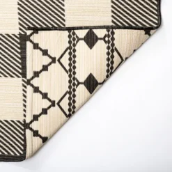 Kirkland's Home Outdoor Rugs-Buffalo Check Reversible Outdoor Area Rug, 5X7