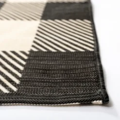 Kirkland's Home Outdoor Rugs-Buffalo Check Reversible Outdoor Area Rug, 5X7