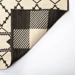 Kirkland's Home Outdoor Rugs-Buffalo Check Reversible Outdoor Area Rug, 6X9