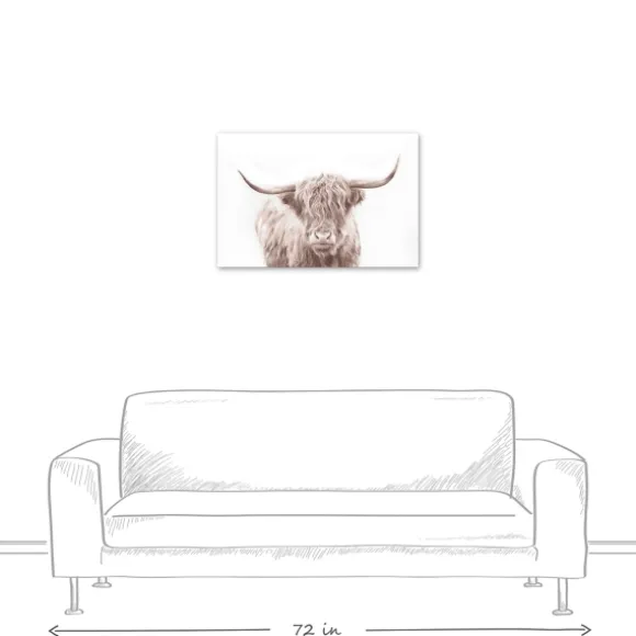 Kirkland's Home Canvas Art-Bullie Boy Sepia Canvas Art Print