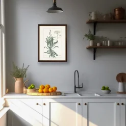 Kirkland's Home Framed Art-Bupleurum Greenery Black Beaded Framed Art Print