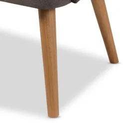 Kirkland's Home Sofas & Loveseats-Button Tufted Splayed Settee