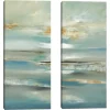 Kirkland's Home Canvas Art-By The Water Iii Canvas Art Prints, Set Of 2