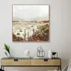 Kirkland's Home Framed Art-Cactus Canyon Western Framed Canvas Art