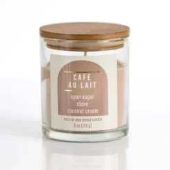 Kirkland's Home Candles-Cafe Au Lait Jar Candle