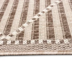 Kirkland's Home Outdoor Rugs-Cafe Geo Lattice Outdoor Area Rug, 6X9