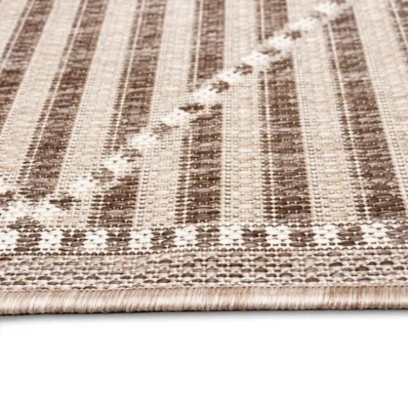 Kirkland's Home Outdoor Rugs-Cafe Geo Lattice Outdoor Area Rug, 7X9