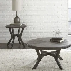 Kirkland's Home Coffee Tables-Calvert Round Coffee Table