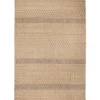 Kirkland's Home Outdoor Rugs-Camel Linear Sundry Outdoor Area Rug, 6X9
