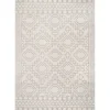 Kirkland's Home Outdoor Rugs-Cammie Gray Moroccan Geometric Outdoor Rug, 5X8