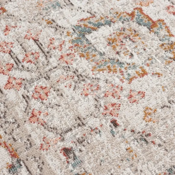 Kirkland's Home Outdoor Rugs-Caramel Botanical Indoor/Outdoor Area Rug, 7X9