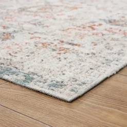 Kirkland's Home Outdoor Rugs-Caramel Botanical Indoor/Outdoor Area Rug, 7X9