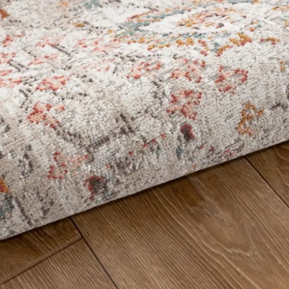 Kirkland's Home Outdoor Rugs-Caramel Botanical Indoor/Outdoor Area Rug, 7X9