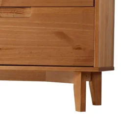 Kirkland's Home Dressers & Chests-Caramel Mid-Century Modern 6-Drawer Dresser
