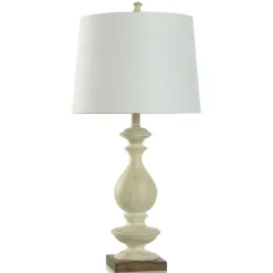Kirkland's Home Table Lamps-Carved Traditional Table Lamp