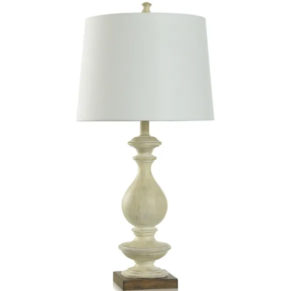Kirkland's Home Table Lamps-Carved Traditional Table Lamp