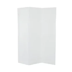 Kirkland's Home Decorative Accents-Carved Wood 3-Panel Room Divider